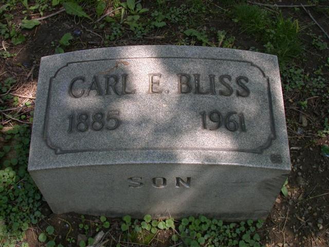 Bliss, Carl 1885-1961