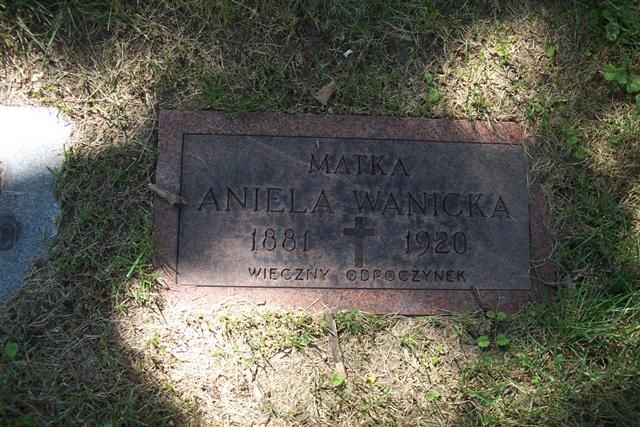 Dziembak, Aniela (Mrs. Vincent Wanicki) 1881-1920