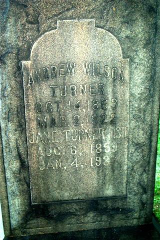 Turner, Martha Jane (Jennie) (1859-1937)