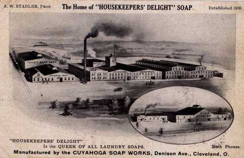 Cuyahoga Soap Works - Owner: August W. Stadler