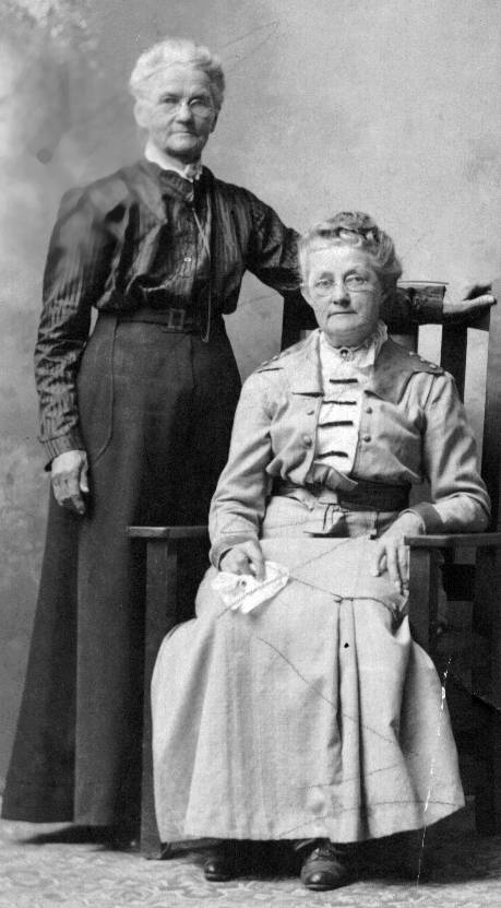 Stanton, Martha (Mrs. Benjamin Smith) and sister Lucy Stanton (Mrs. James House)