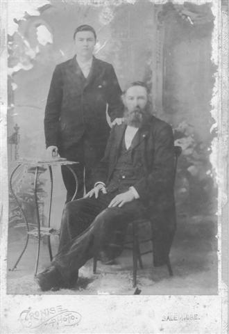 Stanton, Nathan Francis and his father Francis Russell Stanton.