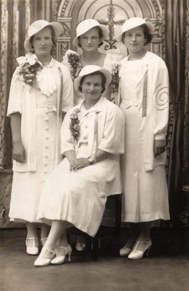 8th Grade Graduates - St. Barbara Elementary School.  (1934)