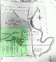 1852 Property Map of Lot 74